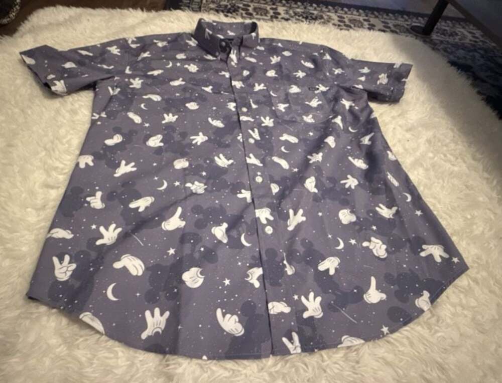 RSVLTS Disney100 Hiya Pal! KUNUFLEX Short Sleeve Button Down Shirt